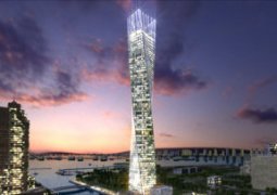 Самое высокое в мире спиральное здание открыто в Дубай