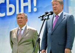 На праздновании Сабантуя в Алматы принял участие президент Татарстана
