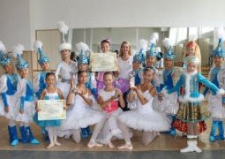 "Золото" привезли юные балерины Казахстана из Италии
