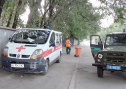 В Алматы угнали карету скорой помощи