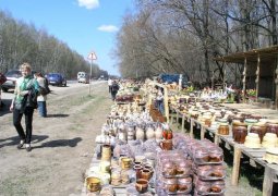 Запретить стихийную торговлю на трассе «Астана-Боровое» просит полиция