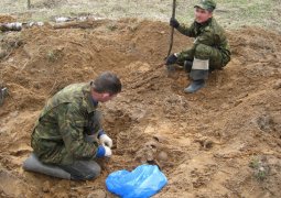 Останки 66 солдат ВОВ обнаружены поисковым отрядом их Петропавловска