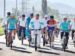 Ахметжан Есимов примет участие в велопробеге ко Дню спорта