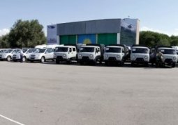 Автопарк Погранслужбы РК пополнился 183 новыми авто