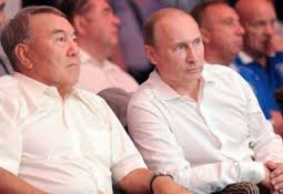 Путин и Назарбаев посетили международный турнир по боевому самбо (ВИДЕО)