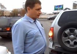 В Петропавловске пьяный полицейский стал участником массового ДТП (ВИДЕО)