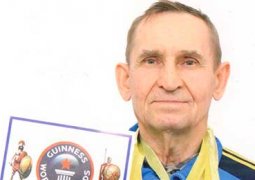 Костанайский ветеран спорта попал в книгу рекордов Гиннеса