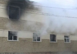 В Павлодарской области сгорел торговый дом