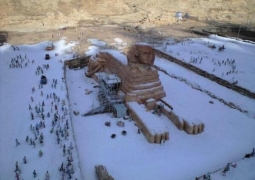 В Египте впервые за 112 лет выпал снег