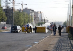 158 километров дорог отремонтировали в Алматы в 2013 году