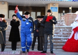 В Кызылорде сотрудникам «Скорой помощи» вручили ключи от реанимобилей
