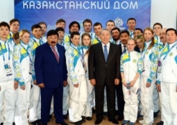 Нурсултан Назарбаев пожелал казахстанским спортсменам новых побед на Олимпиаде в Сочи