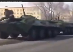 Департамент МО объяснил скопление военной техники близ Алматы (ВИДЕО)