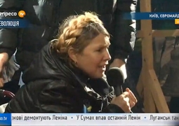 Юлия Тимошенко выступила на Майдане (ВИДЕО)