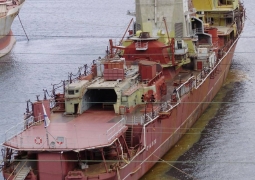 Российские военные затопили корабль, преградив выход в море ВМС Украины 