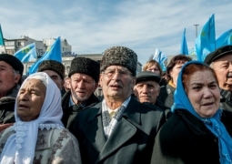 В Крыму прошел митинг против референдума