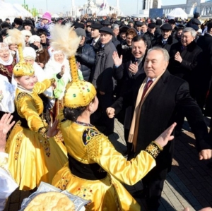 Как Нурсултан Назарбаев провел выходные на Наурыз (ФОТО)