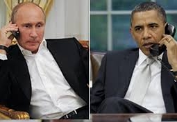 Путин позвонил Обаме впервые после введения санкций