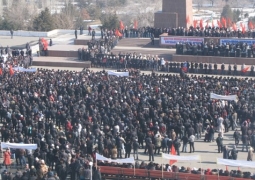 Массовые митинги проводит сегодня кыргызская оппозиция