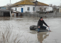 Уровень воды на реке Жабай будет еще подниматься, - аким Атбасарского района
