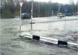 Мост ушел под воду в СКО, а в Шымкенте и вовсе рухнул 