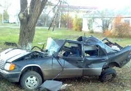 Перепалка в машине привела к аварии в Степногорске, погиб один человек