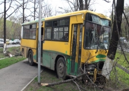 Тормоза отказали у автобуса с пассажирами в Алматы