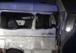 Микроавтобус попал в ДТП близ Каскелена, один человек погиб, еще семь травмированы