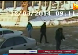 В Алматы разборка между водителями на парковке закончилась стрельбой