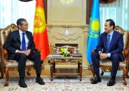Карим Масимов пообещал кыргызскому коллеге привлечь больше казахстанцев на Иссык-Куль
