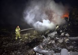 Пожар начался на месте крушения малайзийского Boeing-777