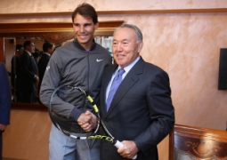В Казахстане ведется серьезная работа по культивированию тенниса, - Н. Назарбаев