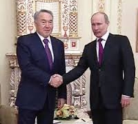Нурсултан Назарбаев прибыл в Атырау, где проведет двустороннюю встречу с Владимиром Путиным