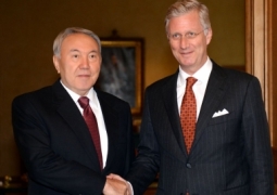 Нурсултан Назарбаев и король Бельгии обсудили сотрудничество двух стран