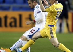 Казахстан уступил Чехии в отборочном матче Евро-2016 со счетом 2:4 (ВИДЕО)