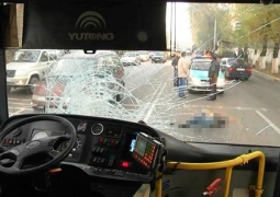 Водитель автобуса, устроивший гонки в Алматы, насмерть сбил пешехода