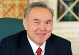 Нурсултан Назарбаев поздравил жамбылцев с 75-летием области
