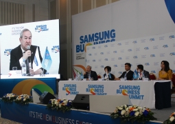 «Samsung» компаниясы Алматыда орталы&#1179;азиялы&#1179; бизнес-саммит &#1257;ткізді