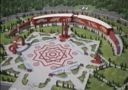 Нурсултан Назарбаев посетил Мемориальный комплекс «Народная память» в Ашхабаде
