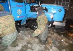 30 жилых домов подтоплены в ВКО в результате зажора на Иртыше