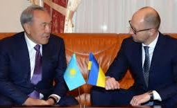Нурсултан Назарбаев провел встречу с премьером Украины