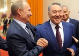 Владимир Путин поздравил Нурсултана Назарбаева с наступающим Новым годом