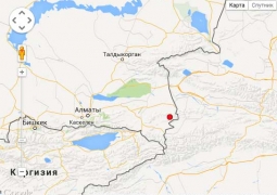 Землетрясение магнитудой 4.6 зарегистрировано в 286 км от Алматы