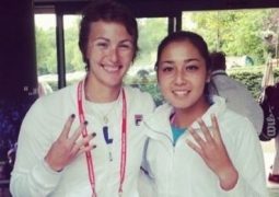 Зарина Дияс и Ярослава Шведова одержали победу над китаянками в Кубке Федерации