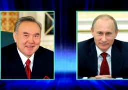 Нурсултан Назарбаев и Владимир Путин обсудили текущую ситуацию в Украине
