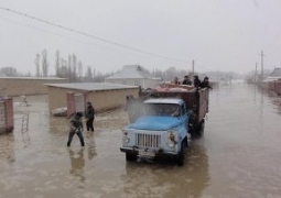 Вышедшая из берегов река подтопила более 50 домов в Темиртау