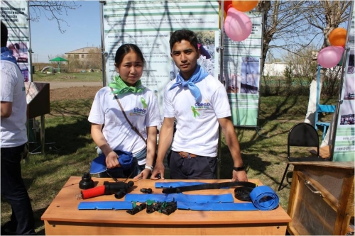 Ко дню Великой победы посажен «ЭКСПО сад» в школе, практикующей «зеленые» технологии