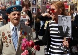 Казахстанский ветеран ВОВ совершил марш-бросок в Москве