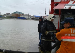 В Атырау из-за потопа эвакуировали 532 жителя