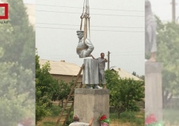 Памятник Сталину в ЮКО демонтирован